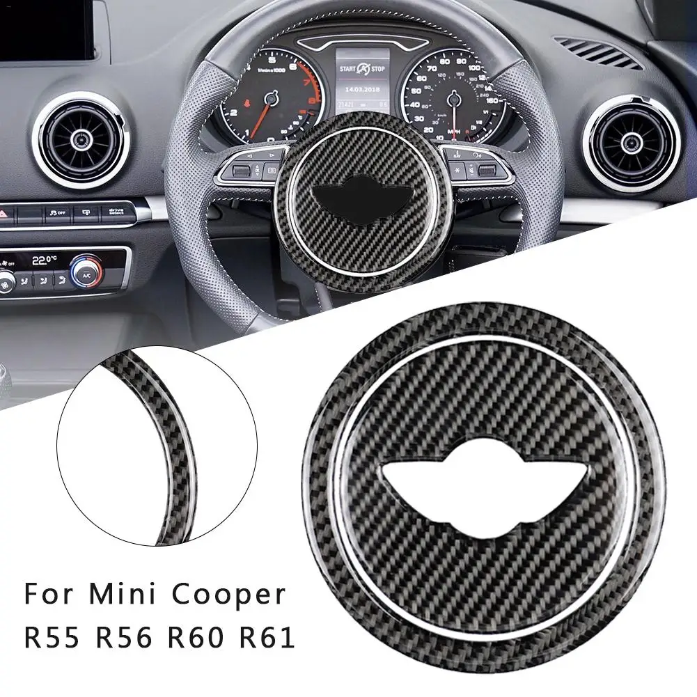 Mini Cooper Carbon Fiber Steering Wheel StickerCover Trim For Mini Cooper Clubman R55 R56 Countryman R60 Paceman R61 Accessories
Mini Cooper Carbon Fiber Steering Wheel StickerCover Trim For Mini Cooper Clubman R55 R56 Countryman R60 Paceman R61 Accessories