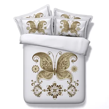 New Pattern Unique Design Four Color (White/Coffee/Dark Green)Butterfly Bedding Sets 3/4PC Twin/Queen/King/Super King Size Hot
New Pattern Unique Design Four Color (White/Coffee/Dark Green)Butterfly Bedding Sets 3/4PC Twin/Queen/King/Super King Size Hot