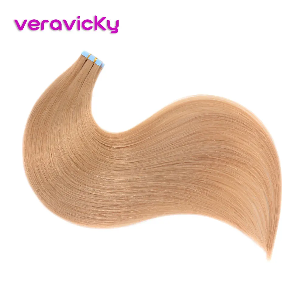 veravicky Straight Skin Weft Adhesive Hair Remy Tape In Human Hair Extensions 16" 18" 20" Double Side Tape(#10 Brown-Blonde)
veravicky Straight Skin Weft Adhesive Hair Remy Tape In Human Hair Extensions 16" 18" 20" Double Side Tape(#10 Brown-Blonde)