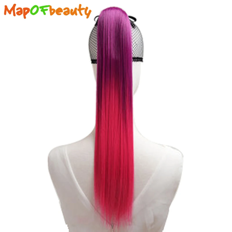 MapofBeauty Multicolor 20" Long Straight Clip In Ponytail Hairpieces For Womens Party Ombre Pony Tail Synthetic Hair Extension
MapofBeauty Multicolor 20" Long Straight Clip In Ponytail Hairpieces For Womens Party Ombre Pony Tail Synthetic Hair Extension