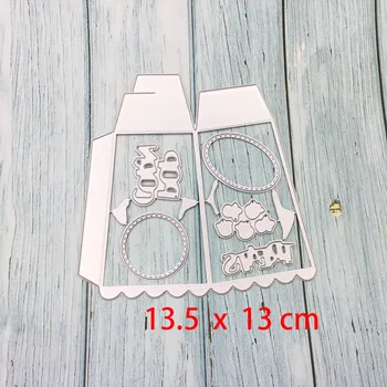 metal cutting die box arrival card paper embossing scrapbooking craft diy photo album cutting dies
metal cutting die box arrival card paper embossing scrapbooking craft diy photo album cutting dies