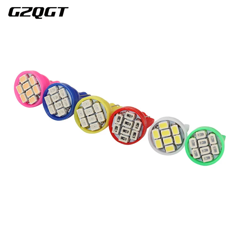 10pcs AC DC 6V 6.3V 8V T10 555 Non polar 8 SMD 1206 3020 194 168 LED Bulbs Wedge Car Door Lights White Red Blue Green Yellow
10pcs AC DC 6V 6.3V 8V T10 555 Non polar 8 SMD 1206 3020 194 168 LED Bulbs Wedge Car Door Lights White Red Blue Green Yellow