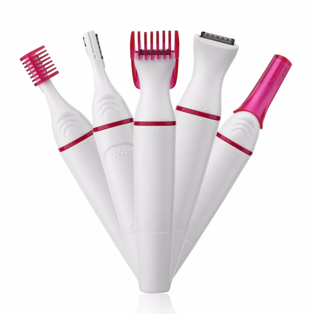 Epilator 5 in 1 Electric Hair Removal Shaping Female Shaving Machine Mini Shaver Trimmer Razor for Eyebrow Underarm
Epilator 5 in 1 Electric Hair Removal Shaping Female Shaving Machine Mini Shaver Trimmer Razor for Eyebrow Underarm