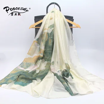 ladies wind silk scarf new simulation silk lotus flower printing spring summer super large sunblock Scarf Shawl woman
ladies wind silk scarf new simulation silk lotus flower printing spring summer super large sunblock Scarf Shawl woman