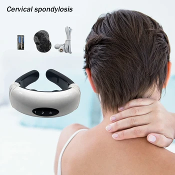 Electric Pulse Back and Neck Massager Far Infrared Heating Pain Relief Health Care Relaxation Tool Intelligent Cervical Massager
Electric Pulse Back and Neck Massager Far Infrared Heating Pain Relief Health Care Relaxation Tool Intelligent Cervical Massager