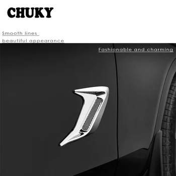 CHUKY Car Hood Side Simulation Vents Stickers Shark Gills Decorative For BMW E46 E39 E90 E60 Toyota Coralla Nissan Qashqai J11
CHUKY Car Hood Side Simulation Vents Stickers Shark Gills Decorative For BMW E46 E39 E90 E60 Toyota Coralla Nissan Qashqai J11