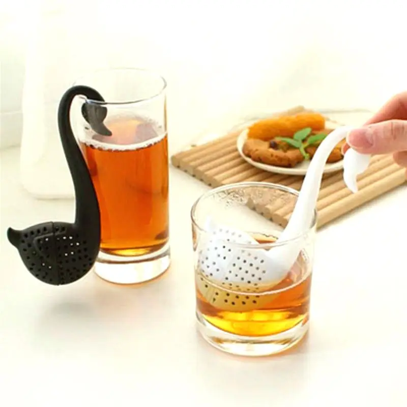 2pc Swan Loose Tea Strainer Herb Spice Filter Diffuser Kitchen Gadgets Coffee Filter Reusable Tea Bag Infusers
2pc Swan Loose Tea Strainer Herb Spice Filter Diffuser Kitchen Gadgets Coffee Filter Reusable Tea Bag Infusers