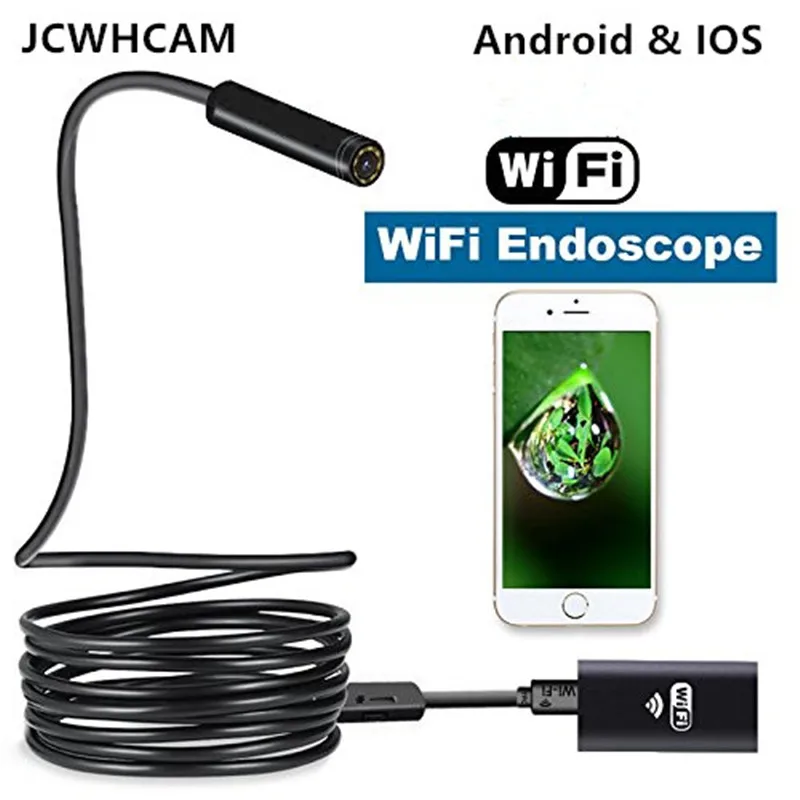 HD 720P Wifi Endoscope Wireless Industrial Borescope Camera 8mm Lens With White Light IP67 For ios Phone Android Endoscope
HD 720P Wifi Endoscope Wireless Industrial Borescope Camera 8mm Lens With White Light IP67 For ios Phone Android Endoscope