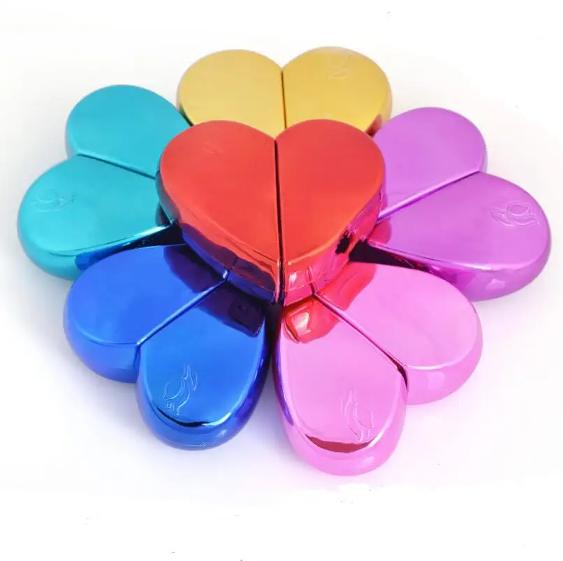Popular Heart Shaped Glass Perfume Bottles with Spray Refillable Empty Atomizer for Women LX5689 | Красота и здоровье