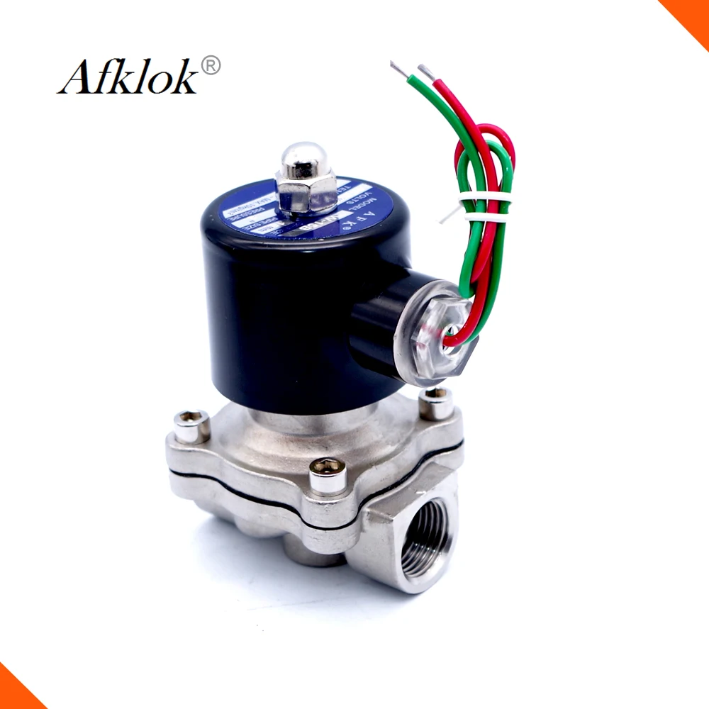 High temperature 3/4" inch solenoid valve 24v stainless steel Shutoff Structure and Medium Pressure G thread VITON seal
High temperature 3/4" inch solenoid valve 24v stainless steel Shutoff Structure and Medium Pressure G thread VITON seal