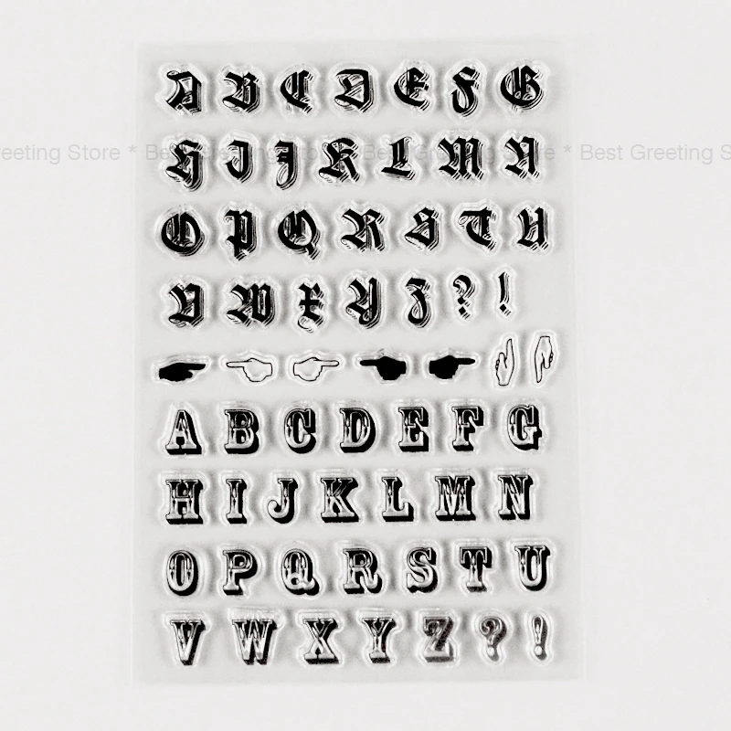Gothic Old English Alphabet Stamps Post Card Making Letter Stamps Bullet Journal Planner Scrapbooking Supplies
Gothic Old English Alphabet Stamps Post Card Making Letter Stamps Bullet Journal Planner Scrapbooking Supplies