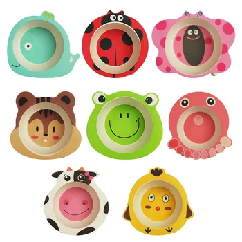 Cartoon Bamboo Tableware Animal Baby Feeding Food Bowl Infant Kids Plate Eco-friendly Cute Children Baby Eating Food Bowl Plate
Cartoon Bamboo Tableware Animal Baby Feeding Food Bowl Infant Kids Plate Eco-friendly Cute Children Baby Eating Food Bowl Plate