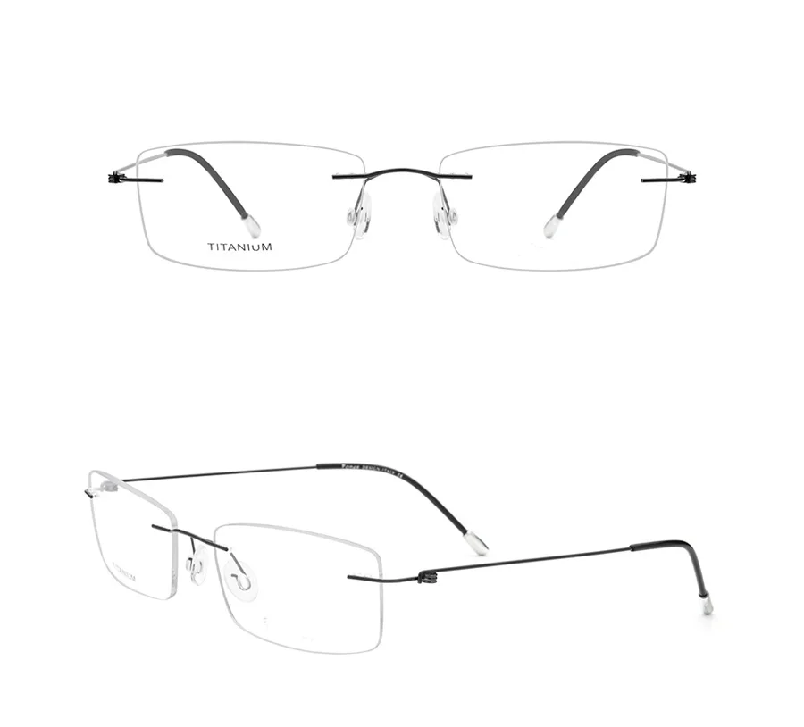 Glexal Rimless Glasses Frame Men Titanium Ultralight Prescription Square Eyeglasses Women Myopia Optical Frame Screwless Eyewear
Glexal Rimless Glasses Frame Men Titanium Ultralight Prescription Square Eyeglasses Women Myopia Optical Frame Screwless Eyewear