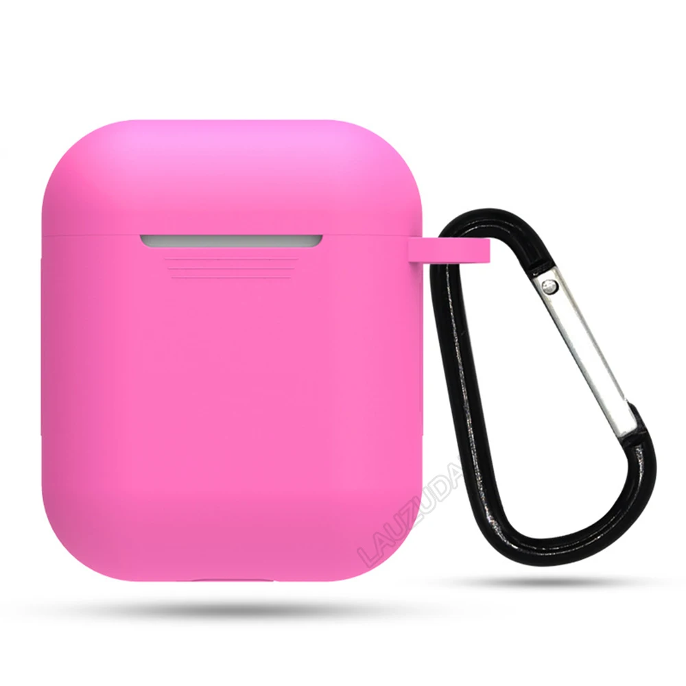 Mini Soft Silicone Case For Apple Airpods Shockproof Cover For Apple AirPods Wireless Earphone Cases for Air Pods Protector Case