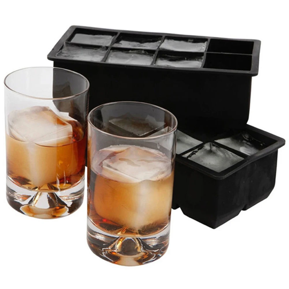 8 Grids Silicone Square Shape Form Ice Cube Mold Tray Fruit Popsicle Ice Cream Maker for Wine Kitchen Bar Drinking Accessories
8 Grids Silicone Square Shape Form Ice Cube Mold Tray Fruit Popsicle Ice Cream Maker for Wine Kitchen Bar Drinking Accessories