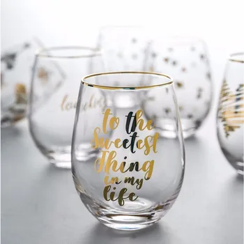 New Crystal Big Belly Egg Wedding Wine Glass Trace Gold Letter Whiskey Glasses Beer Cocktail Cup Brandy Snifters Bicchieri Vetro
New Crystal Big Belly Egg Wedding Wine Glass Trace Gold Letter Whiskey Glasses Beer Cocktail Cup Brandy Snifters Bicchieri Vetro
