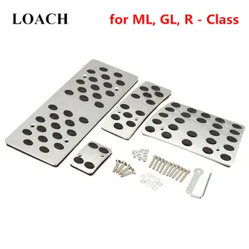 AT Car Pedal Pads for Mercedes-Benz ML320 ML350 GL AMG W164 W166 X164 X166 W251 Foot Rest Fuel Brake Clutch Pedals Plate Cover
AT Car Pedal Pads for Mercedes-Benz ML320 ML350 GL AMG W164 W166 X164 X166 W251 Foot Rest Fuel Brake Clutch Pedals Plate Cover
