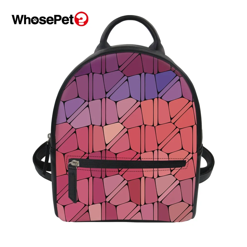 WHOSEPET Backpack Children Fashion Design Print Pattern PU Leather Bag Women's Mini String Knapsack Bag Girls Small Backpack
WHOSEPET Backpack Children Fashion Design Print Pattern PU Leather Bag Women's Mini String Knapsack Bag Girls Small Backpack