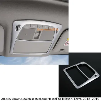 Car Cover Stick ABS Chrome Head Read Front Reading Light Lamp Trim Hood 1pcs For Nissan Terra 2018 2019 2020
Car Cover Stick ABS Chrome Head Read Front Reading Light Lamp Trim Hood 1pcs For Nissan Terra 2018 2019 2020