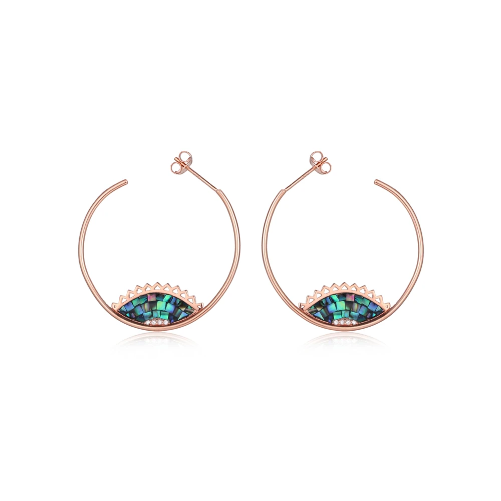 Rainbow Abalone Shell Crown Earrings Gold Rose Gold Big Round Hanging Stud Earrings Minimalism Small Diamond Earrings For Women
Rainbow Abalone Shell Crown Earrings Gold Rose Gold Big Round Hanging Stud Earrings Minimalism Small Diamond Earrings For Women