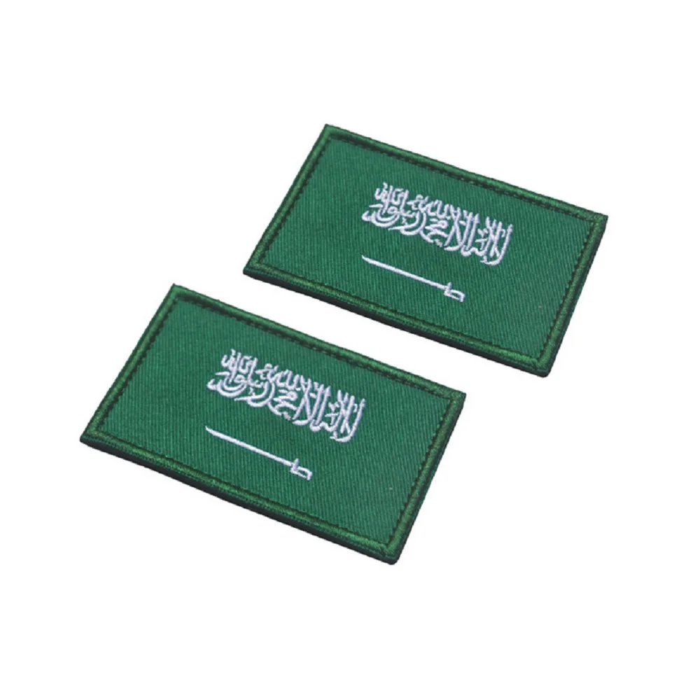 3D Embroidery Patches Armband Loops And Hook The Flag Of Saudi Arabia Flag Patches Armband Color Chapter Patches
3D Embroidery Patches Armband Loops And Hook The Flag Of Saudi Arabia Flag Patches Armband Color Chapter Patches