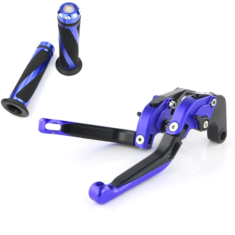 Motorcycle CNC Adjustable Foldable Clutch Brake Lever And Handlebar Grips For SUZUKI GSXR600 GSX-R600 GSXR750 GSX-R750 2004 2005
Motorcycle CNC Adjustable Foldable Clutch Brake Lever And Handlebar Grips For SUZUKI GSXR600 GSX-R600 GSXR750 GSX-R750 2004 2005