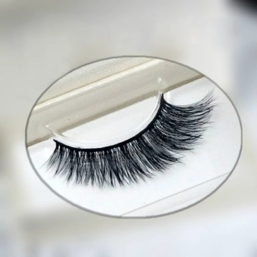 Природного толщиной норки волос накладные eyelashes.18.25410.Free доставка | Красота и