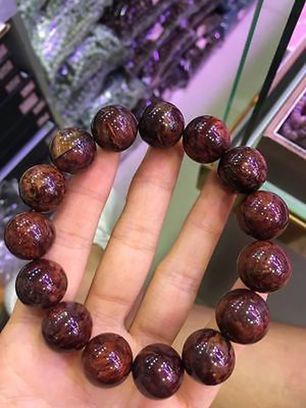 100% Natural Red Pietersite Gemstone Round Big Beads Bracelet 16mm AAAA For Lady Man Power Healing Stone Birthday Gift
100% Natural Red Pietersite Gemstone Round Big Beads Bracelet 16mm AAAA For Lady Man Power Healing Stone Birthday Gift