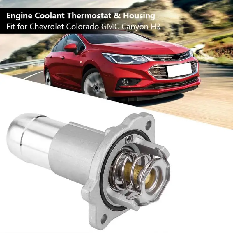 Car Thermostat Housing Engine Coolant Thermostat Housing for Chevrolet Colorado GMC Canyon H3 12622316 Car Accessories New
Car Thermostat Housing Engine Coolant Thermostat Housing for Chevrolet Colorado GMC Canyon H3 12622316 Car Accessories New