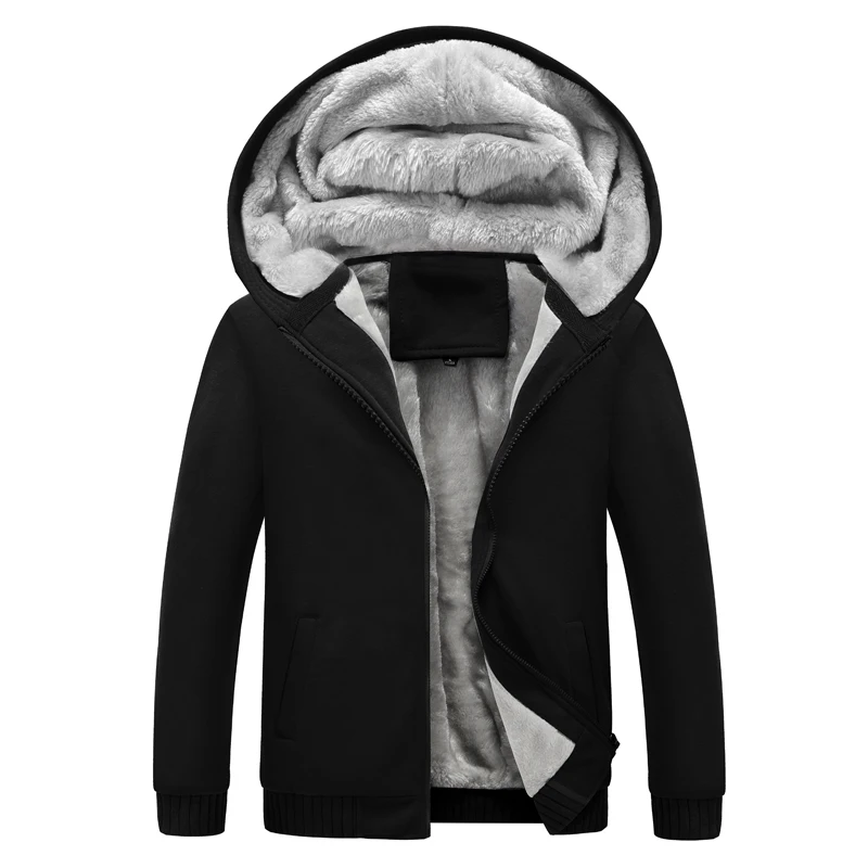 Hoodies Men 2018 Winter Wind Resistant Warm Wool Velvet Thickened Coat Sweatshirts Fashion Solid Color Thick Cardigan Hoody
Hoodies Men 2018 Winter Wind Resistant Warm Wool Velvet Thickened Coat Sweatshirts Fashion Solid Color Thick Cardigan Hoody