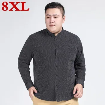 plus size 8XL 7XL 6XL 5XL New Autumn Fashion Brand Men Clothes Men Long Sleeve Shirt Men stripe Cotton Casual Men Shirt Social
plus size 8XL 7XL 6XL 5XL New Autumn Fashion Brand Men Clothes Men Long Sleeve Shirt Men stripe Cotton Casual Men Shirt Social