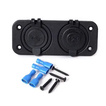 Dual USB Socket Splitter Car Electronic Cigarette Lighter USB 12V 2.1A 1A Charger Motorcycle USB Power Adapter Outlet Plug
Dual USB Socket Splitter Car Electronic Cigarette Lighter USB 12V 2.1A 1A Charger Motorcycle USB Power Adapter Outlet Plug