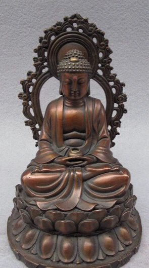 bir 004860 Chinese Pure Bronze Buddhism Shakyamuni Joss Tibet Sakyamuni Buddha Bowl Statue
bir 004860 Chinese Pure Bronze Buddhism Shakyamuni Joss Tibet Sakyamuni Buddha Bowl Statue