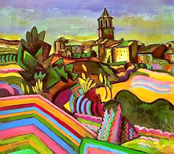 Modern handmade painting beautiful field on oil canvas for living room decor and wallpaper
Modern handmade painting beautiful field on oil canvas for living room decor and wallpaper