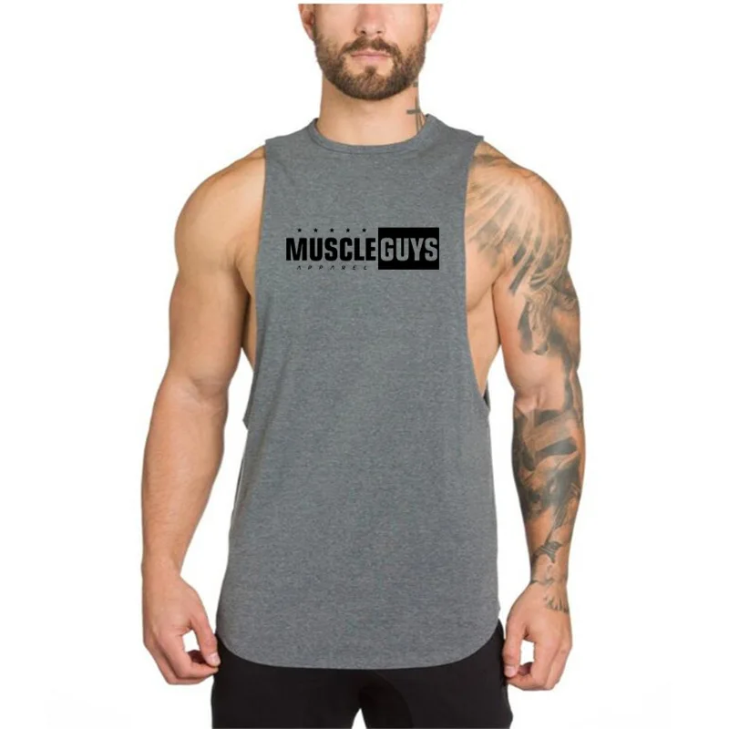 Muscleguys Fashion Fitness Clothing Men Sleeveless Shirt Cotton Gyms Stringer Tank Top Workout Bodybuilding Vest Sportwear Tees
Muscleguys Fashion Fitness Clothing Men Sleeveless Shirt Cotton Gyms Stringer Tank Top Workout Bodybuilding Vest Sportwear Tees