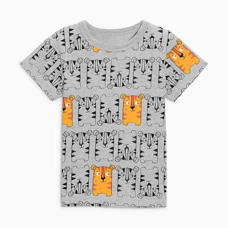 Little Maven New Summer Kids Clothing Short O-neck Grey Cartoon Tigers Printed Knitted Cute Cotton Quality Boys Casual Tshirt
Little Maven New Summer Kids Clothing Short O-neck Grey Cartoon Tigers Printed Knitted Cute Cotton Quality Boys Casual Tshirt
