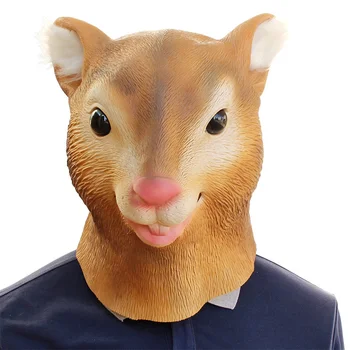 New Mask Latex Mask Luxury Novelty Halloween Costume Party Squirrel Mask Animal Head Mask
New Mask Latex Mask Luxury Novelty Halloween Costume Party Squirrel Mask Animal Head Mask