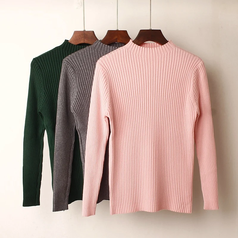 Thick Warm Women Sweaters and Pullovers Autumn Winter Jumper High Elasticity Soft Ribbed Knitted Sweater Tops Femme Pull
Thick Warm Women Sweaters and Pullovers Autumn Winter Jumper High Elasticity Soft Ribbed Knitted Sweater Tops Femme Pull