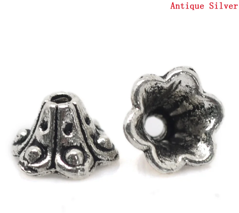DoreenBeads Bead Caps 6 Petals Flower antique silver color (Fits 8mm-10mm Beads)10x5mm,100PCs (B22736)
DoreenBeads Bead Caps 6 Petals Flower antique silver color (Fits 8mm-10mm Beads)10x5mm,100PCs (B22736)