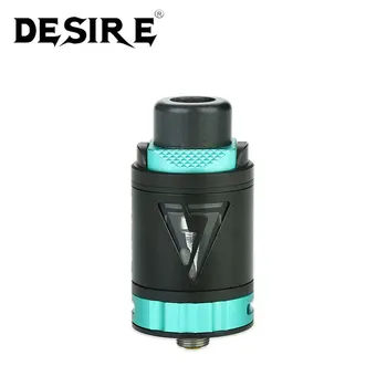 

Desire M Tank 3ml Atomizer Sub Ohm Tank 25mm Diameter with 0.2ohm Coil Head Vape Atomizer Top Filling Design for Desire Mad Mod