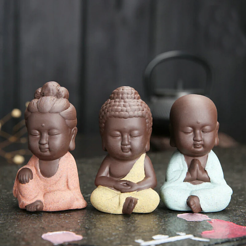 TNUKK Buddha Crafts Chinese Style Calm Little Monk Ceramic Incense Burners Aromatherapy Stick Incense Burner Home Decoration Hi
TNUKK Buddha Crafts Chinese Style Calm Little Monk Ceramic Incense Burners Aromatherapy Stick Incense Burner Home Decoration Hi