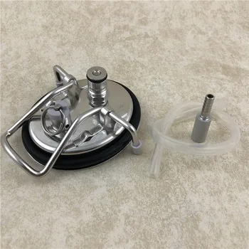NEW Stainless Steel Keg Carbonation Lid Kit With 0.5 Micron Diffusion Air Stone and Beer Line
NEW Stainless Steel Keg Carbonation Lid Kit With 0.5 Micron Diffusion Air Stone and Beer Line
