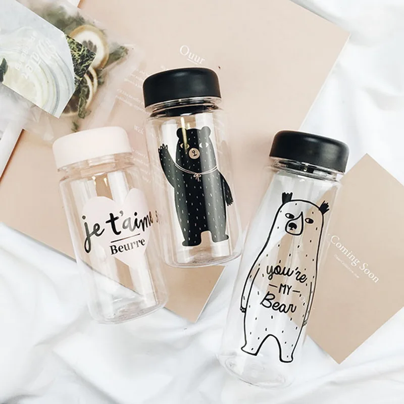 Hoomall 350/500ML Water Bottle Cute Cartoon Portable Girl Boy Student Drink Bottle Milk Coffee Kitchen Sports Plastic Bottle
Hoomall 350/500ML Water Bottle Cute Cartoon Portable Girl Boy Student Drink Bottle Milk Coffee Kitchen Sports Plastic Bottle