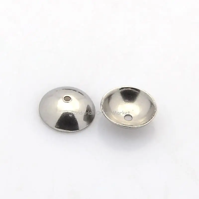 100pcs 4mm 6mm Apetalous Half Round 304 Stainless Steel Bead Caps for Jewelry Making DIY Bracelet Necklace Accessorries Findings
100pcs 4mm 6mm Apetalous Half Round 304 Stainless Steel Bead Caps for Jewelry Making DIY Bracelet Necklace Accessorries Findings