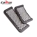 Mini Car Trash Bin Auto Portable Vehicle Black Rubbish Can Trash Dustbin Garbage Car Storage Box For Car Ashtray Car Accessories