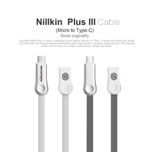 Nillkin For Micro To Type-c USB Data Cable Hight Quality USB Data Sync Charge Cable For Samsung ZTE Huawei Xiaomi 5v/2.1A