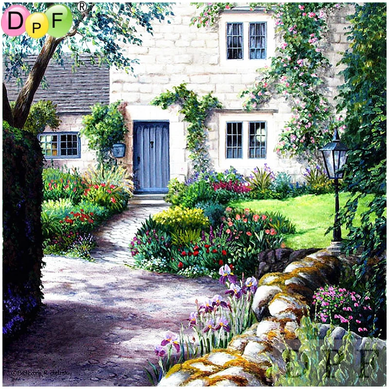 DPF Diamond Mosaic Embroidery street Diamond Painting Cross Stitch full square rhineston Square Sets Unfinished Decor picture
DPF Diamond Mosaic Embroidery street Diamond Painting Cross Stitch full square rhineston Square Sets Unfinished Decor picture