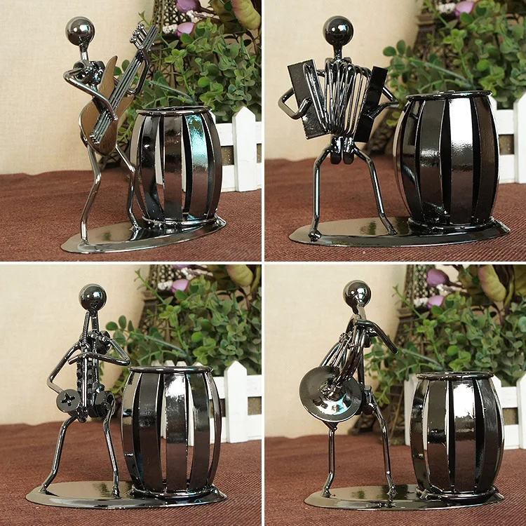 Birthday gift guitar band music player iron man pen holder iron gift christmas gifts teacher home decoration accessories
Birthday gift guitar band music player iron man pen holder iron gift christmas gifts teacher home decoration accessories