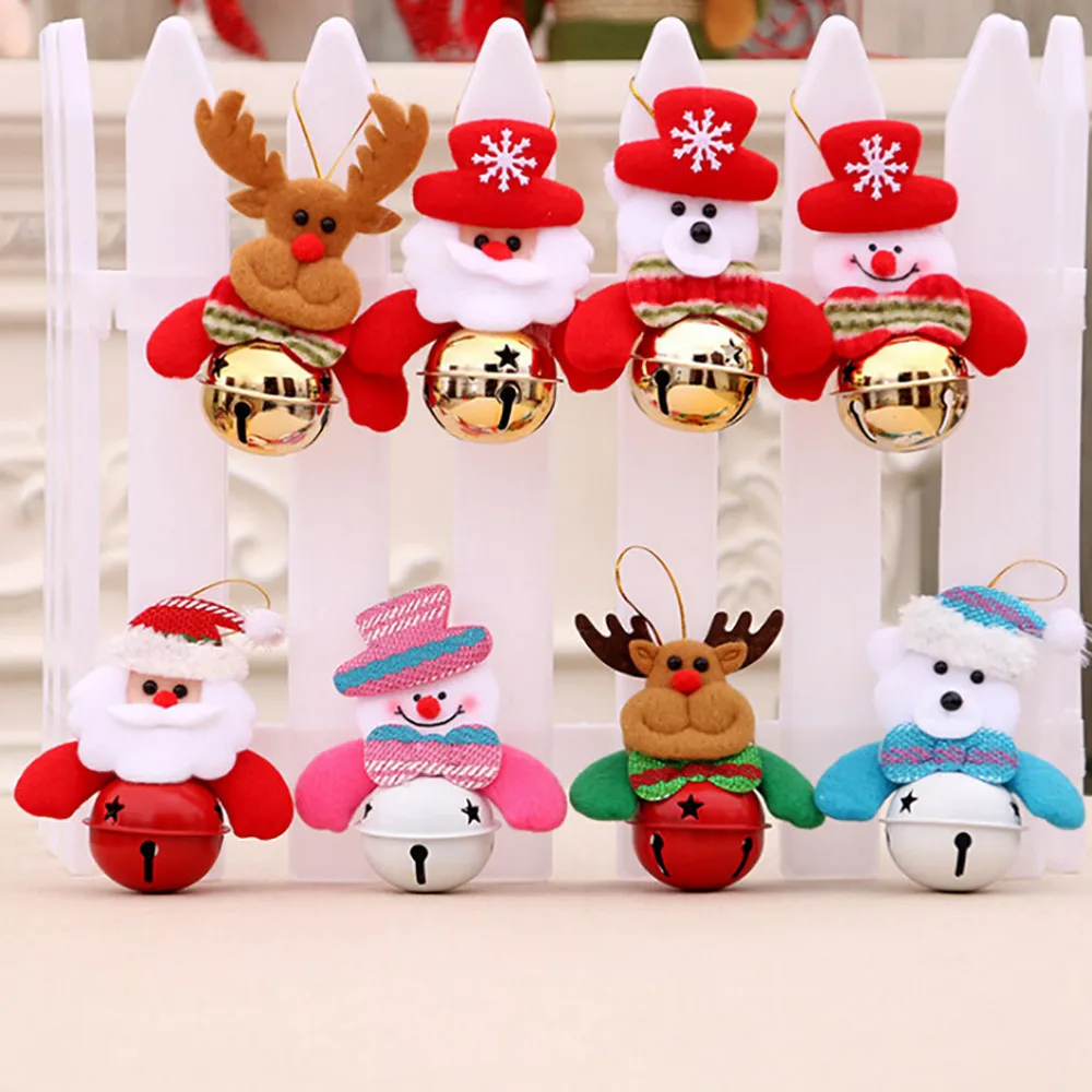 New Year Christmas Home Furnishing Decoration Tree Ornaments Small Bell Holiday Gifts noel natale natal kerst navidad 2019
New Year Christmas Home Furnishing Decoration Tree Ornaments Small Bell Holiday Gifts noel natale natal kerst navidad 2019