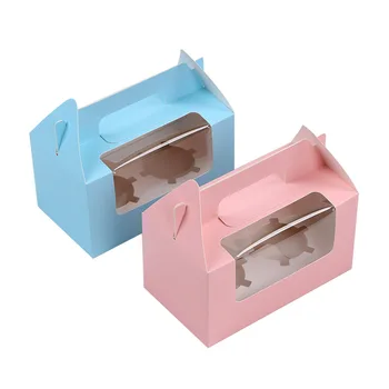 200pcs/lot Wholesale Kraft paper Cake Box with handle,brown cup cake box with Window,wedding paper cardboard cake box 4 colors
200pcs/lot Wholesale Kraft paper Cake Box with handle,brown cup cake box with Window,wedding paper cardboard cake box 4 colors